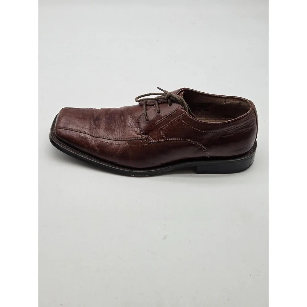 Fratelli Select Shoes Mens Size 10‎ Brown Leather Dress Oxford Square Toe